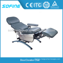 CE passed Two electric motors Utility Blood Drawing Chair